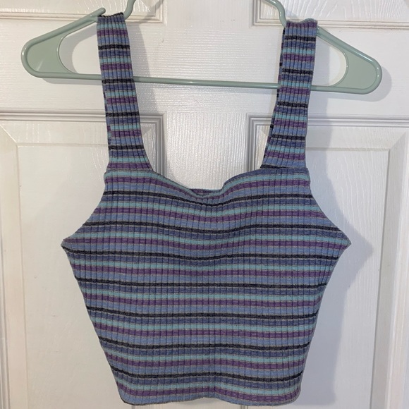 American Eagle Striped Top - Picture 1 of 2